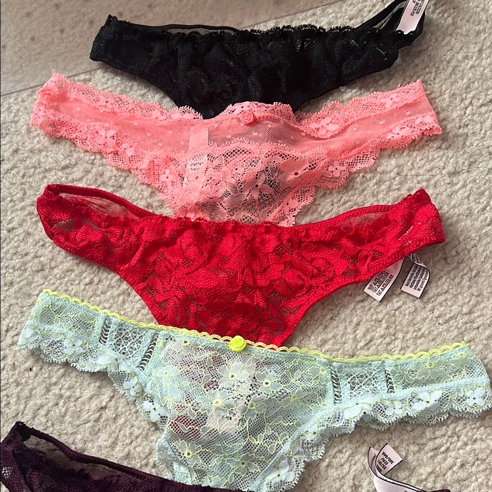 Very sexy Victoria Secret thong panties set of 8